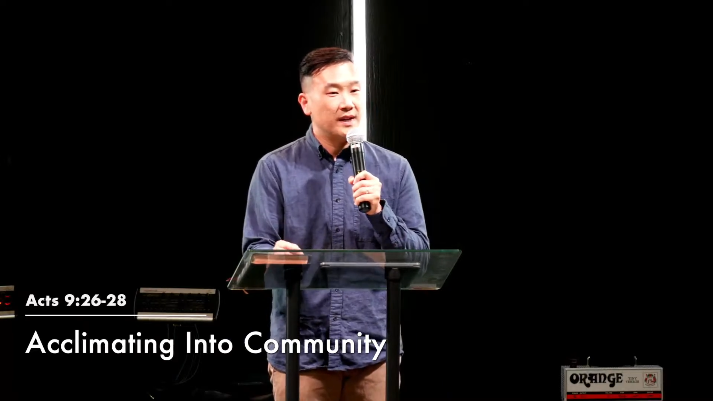 Acclimating Into Community (Acts 9:26-28)