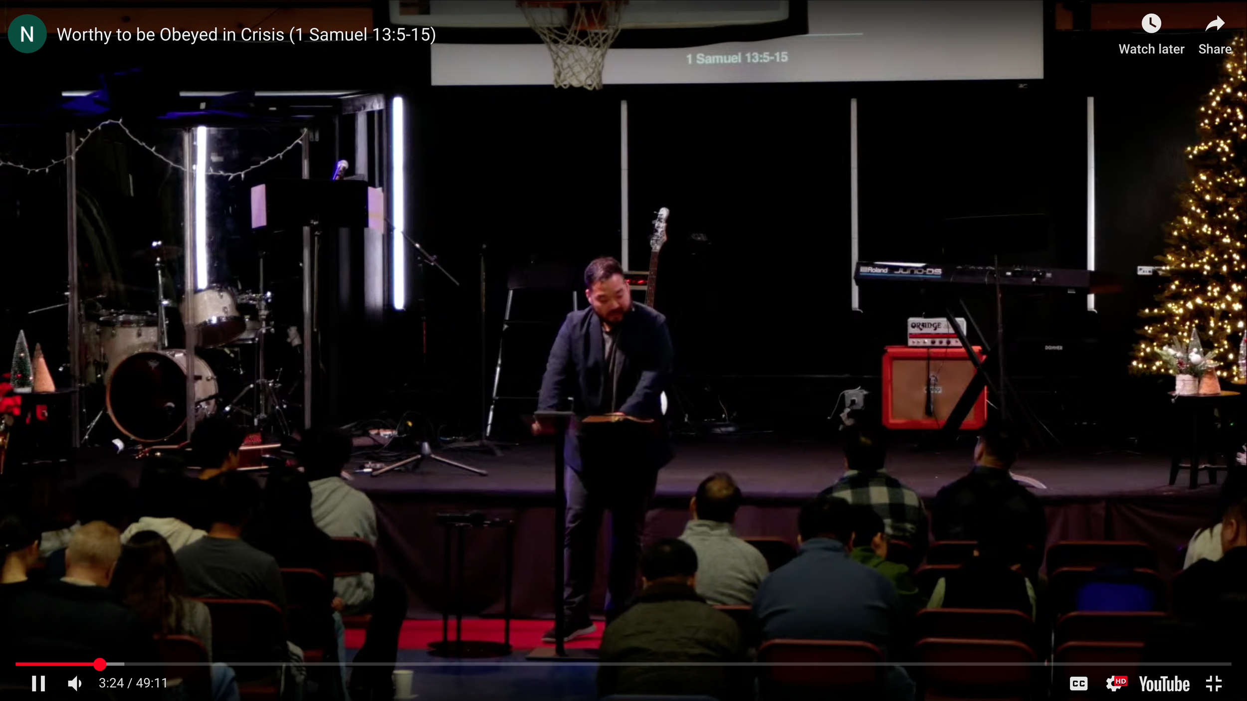 Worthy to Obey in Crisis (1 Samuel 13:5-15)