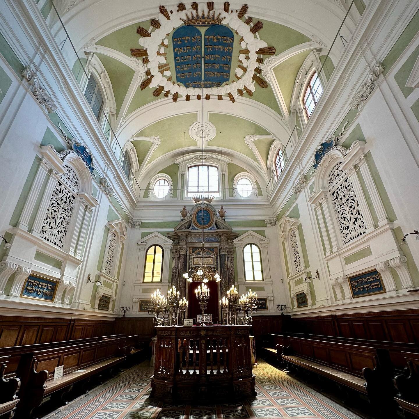 The beautiful 18th-century Synagogue of Siena was damaged during the earthquake we had in February of this year. Estimated cost of repair is &euro;320,000, but funds are in short supply. I have just made a donation, and perhaps you can too. As Rosh H