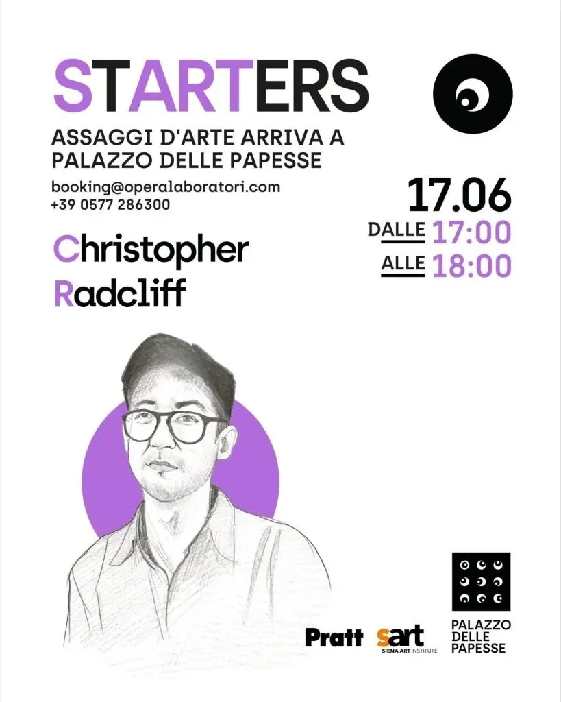 Siena Art Talk series (evening 2 of 3): Christopher Radcliff