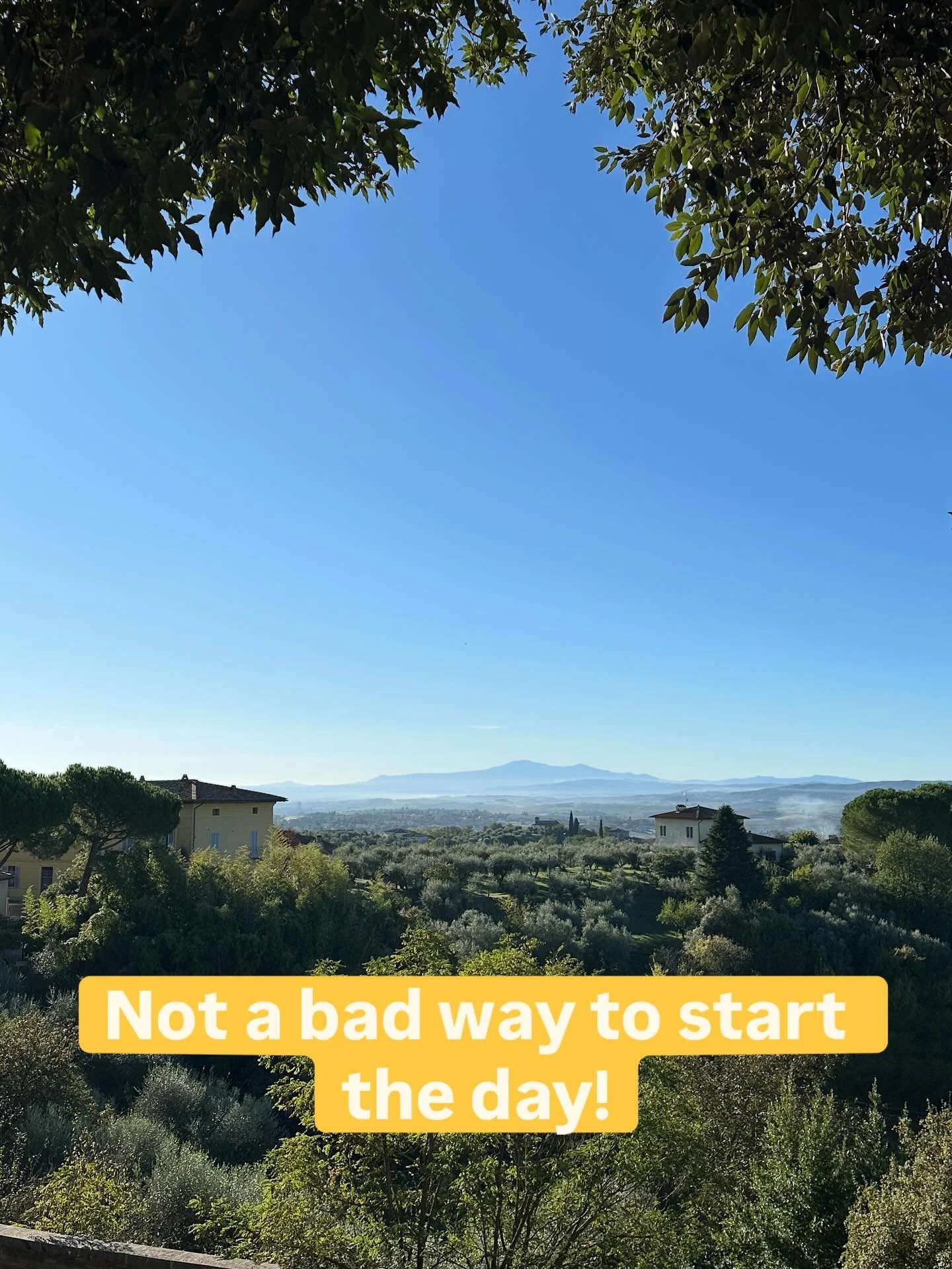 Morning office.
#amiata #monteamiata #collisenesi #siena #tourguidelife #sienaitalytours