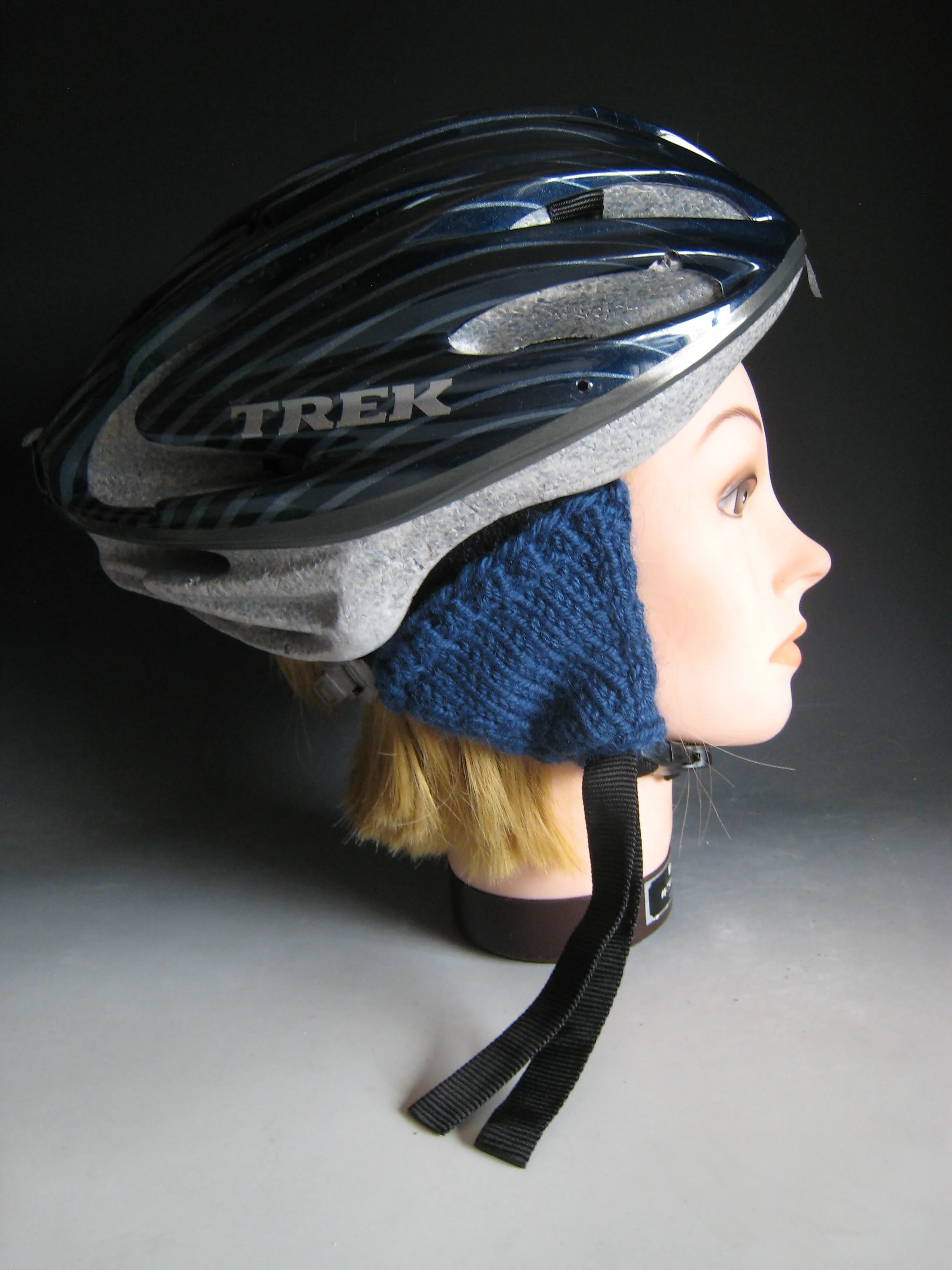 Heidi Kunkel hand knit helmuffs Seattle Heidi's Pottery