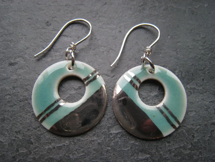 Medium Circle Dangles (Click for Color Choices)