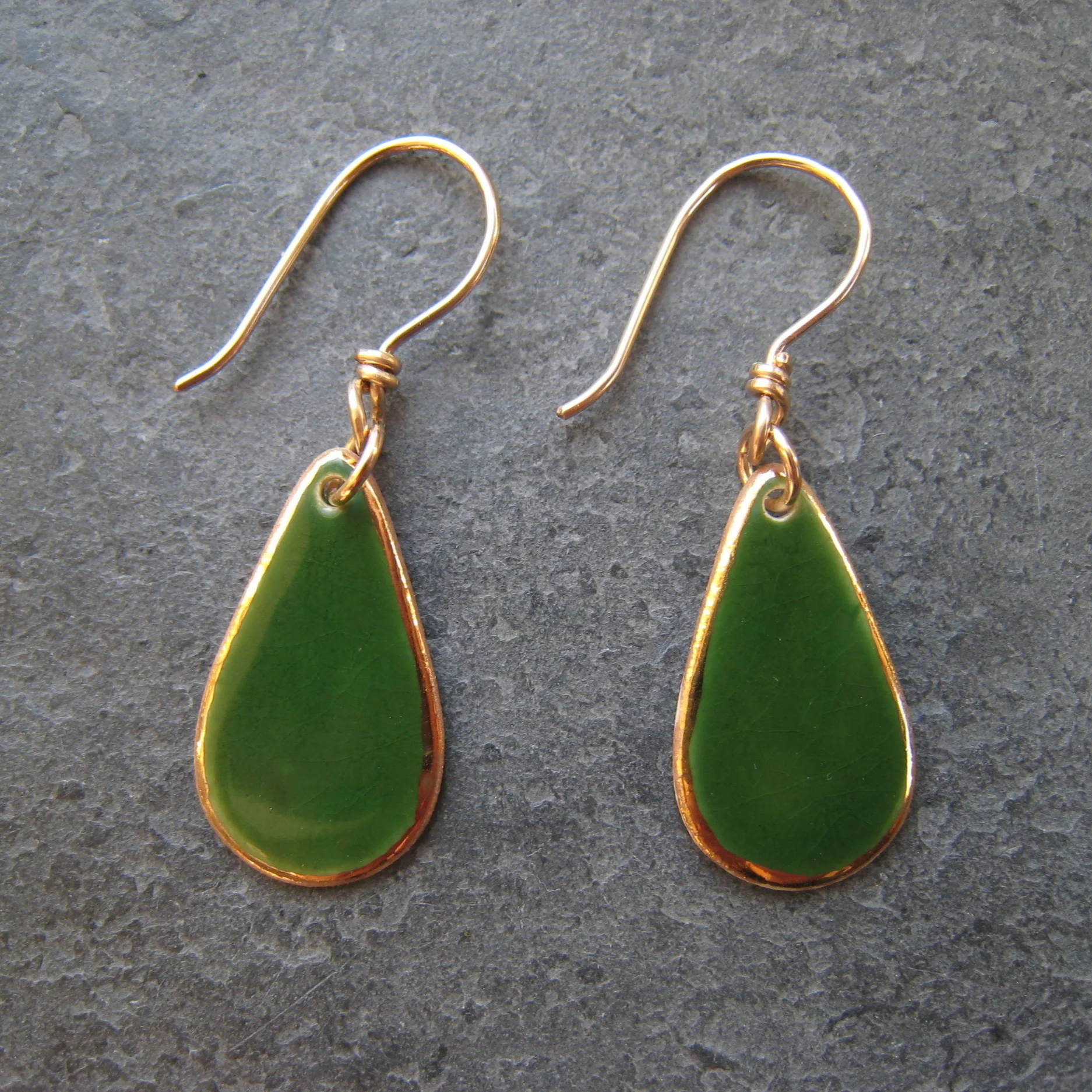 Small Teardrop Dangles (Click for Color Choices)
