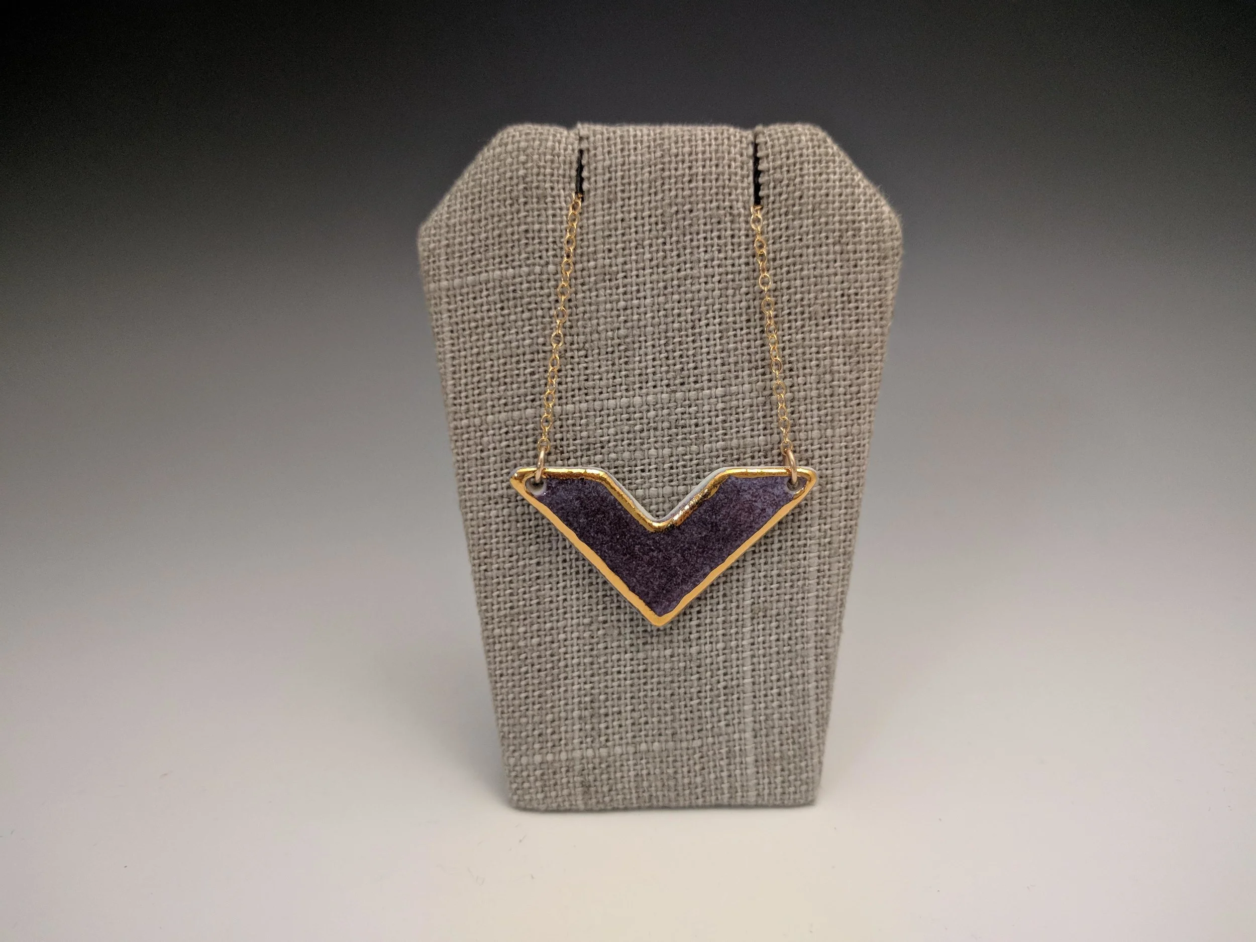 pendant - chevron in purple with gold.jpg