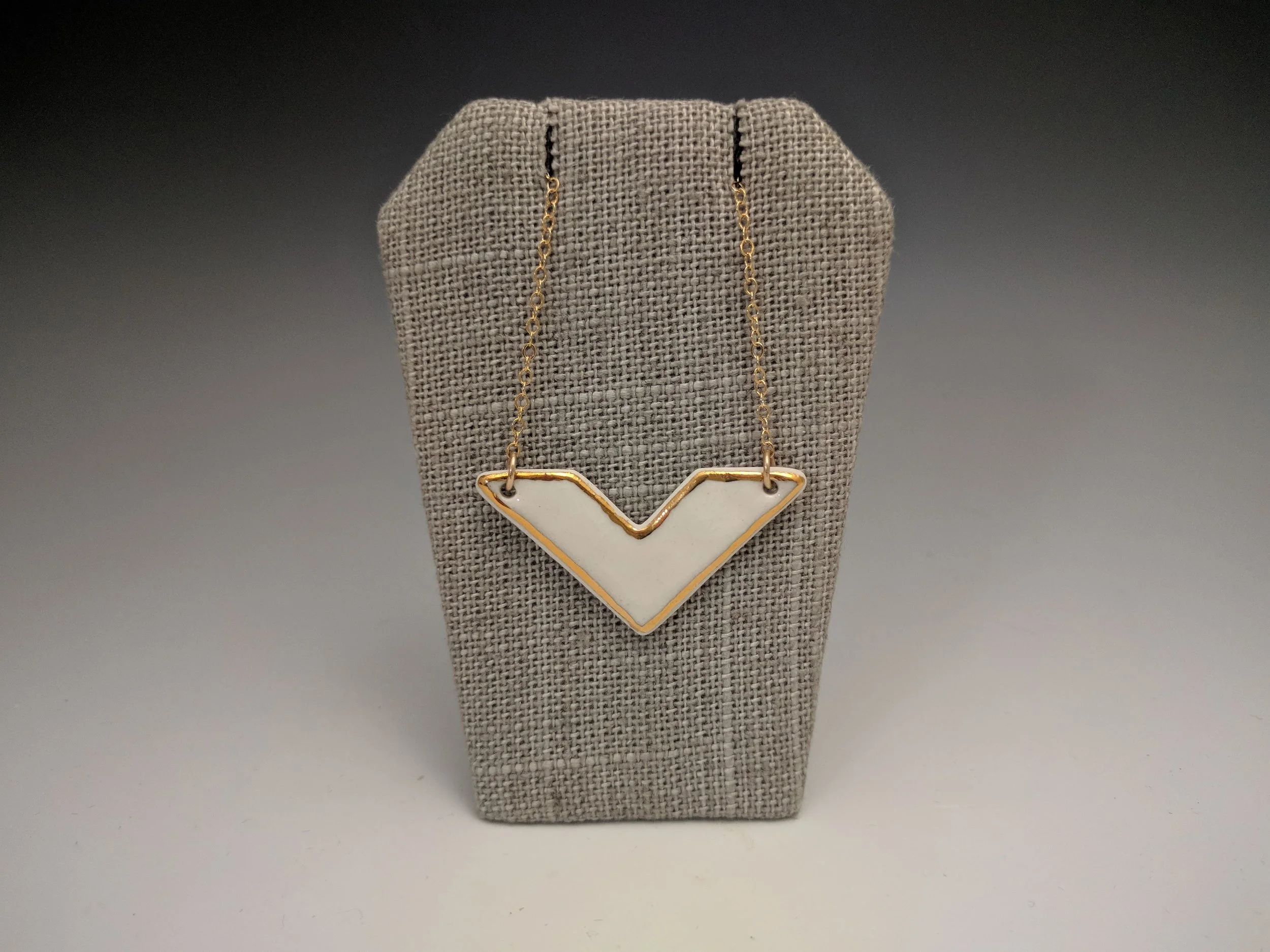 pendant - chevron in white with gold.jpg