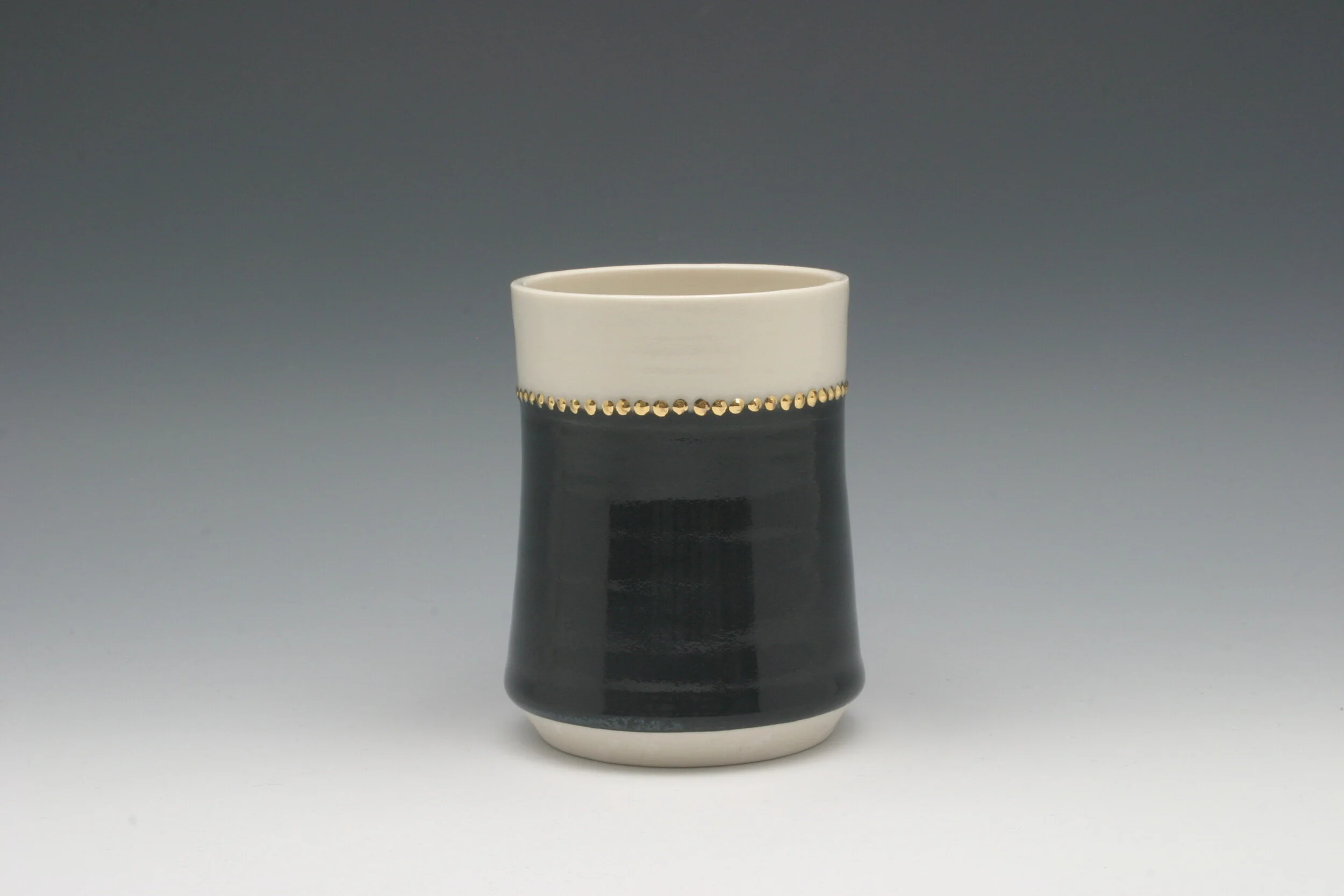 gilded tumbler - black and white 1.JPG