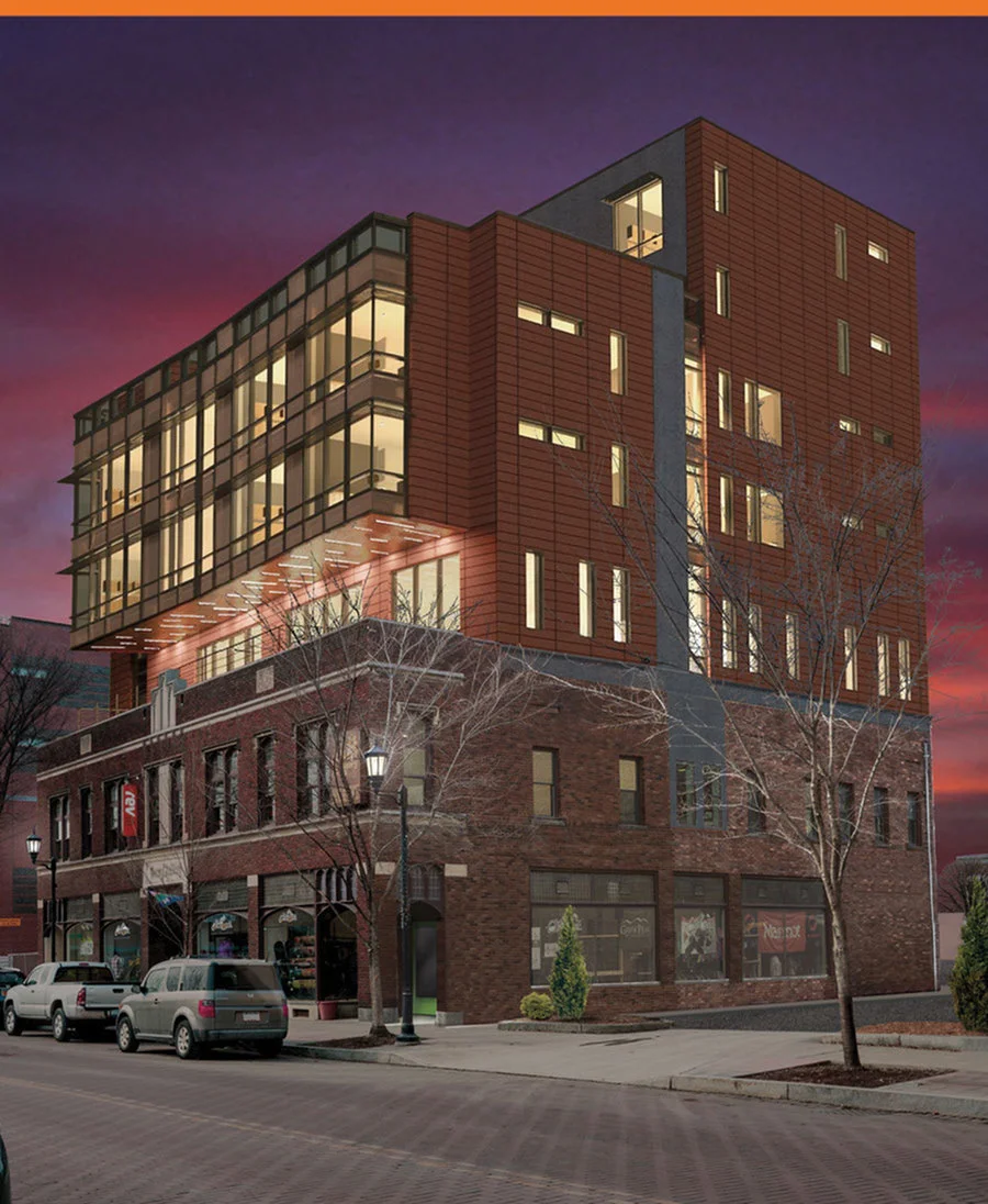 ITHACA VOICE ARTICLE CREWS PROGRESS ON 4 MILLION CAREY BUILDING