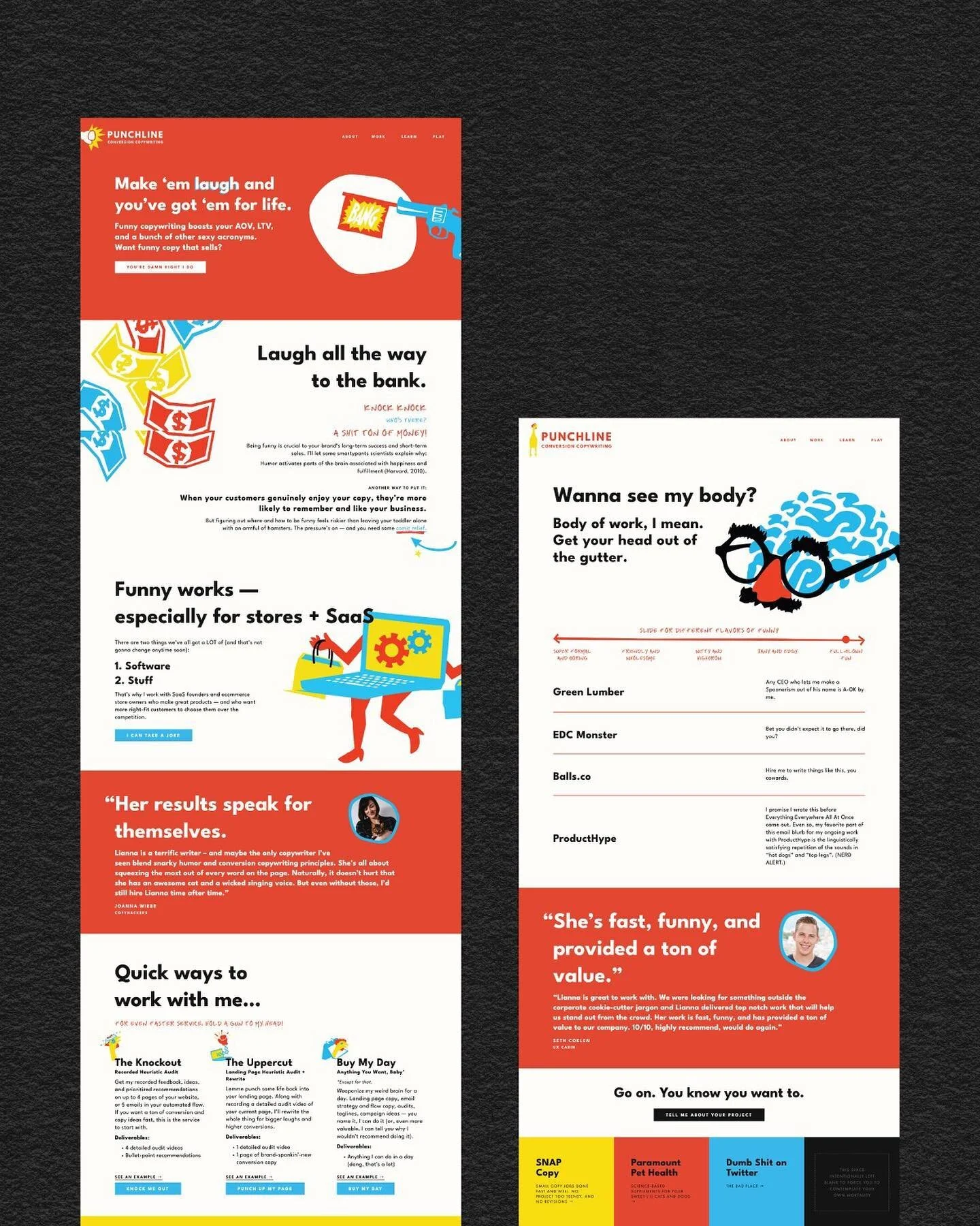 Remember me? The person who is super consistent with the rainbow feed for two weeks and then forgets about Instagram for a month? 👋🏼

It&rsquo;s launch day for an especially hilarious client, so no better time to update the ol&rsquo; grid. This sit