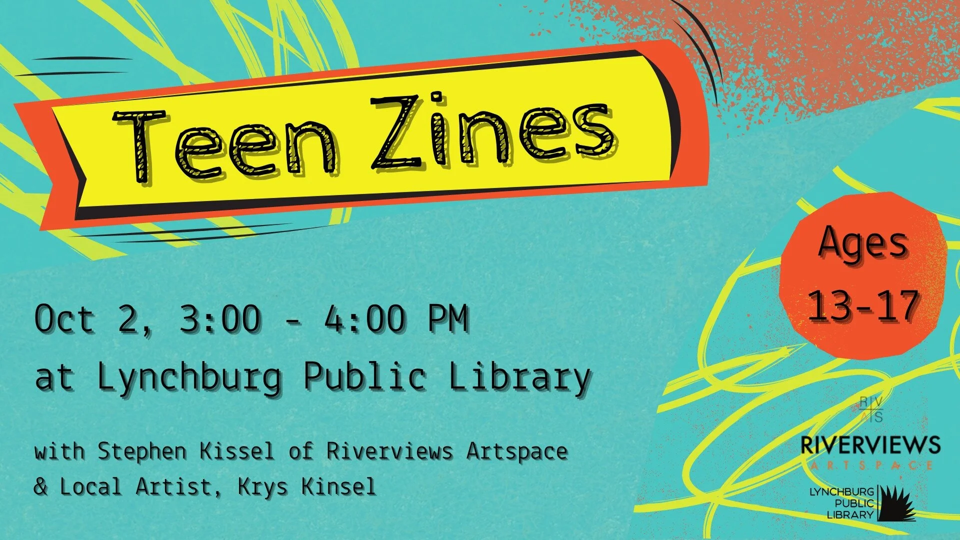 Teen Zines Workshop at LPL