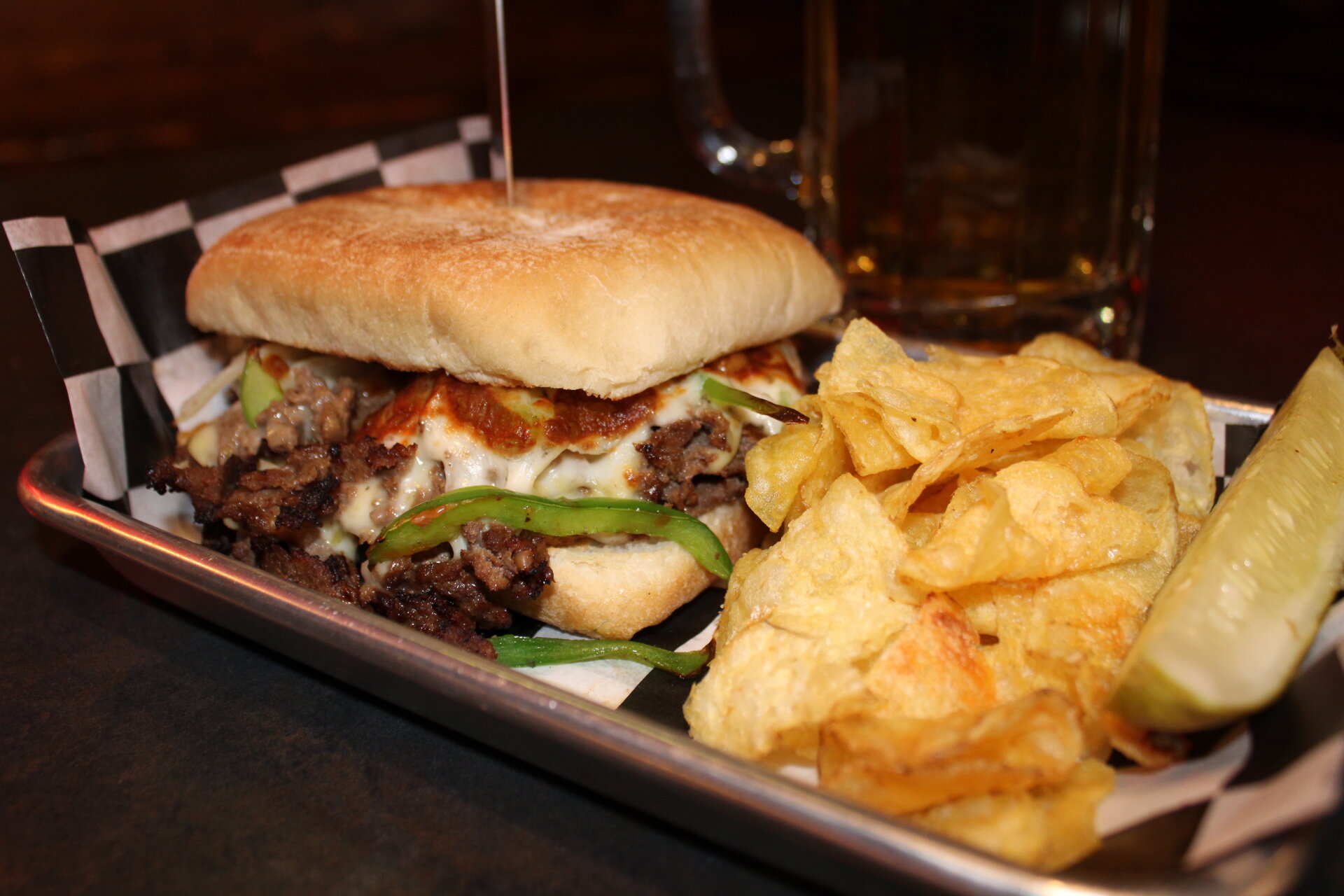 Verde Steak Sandwich