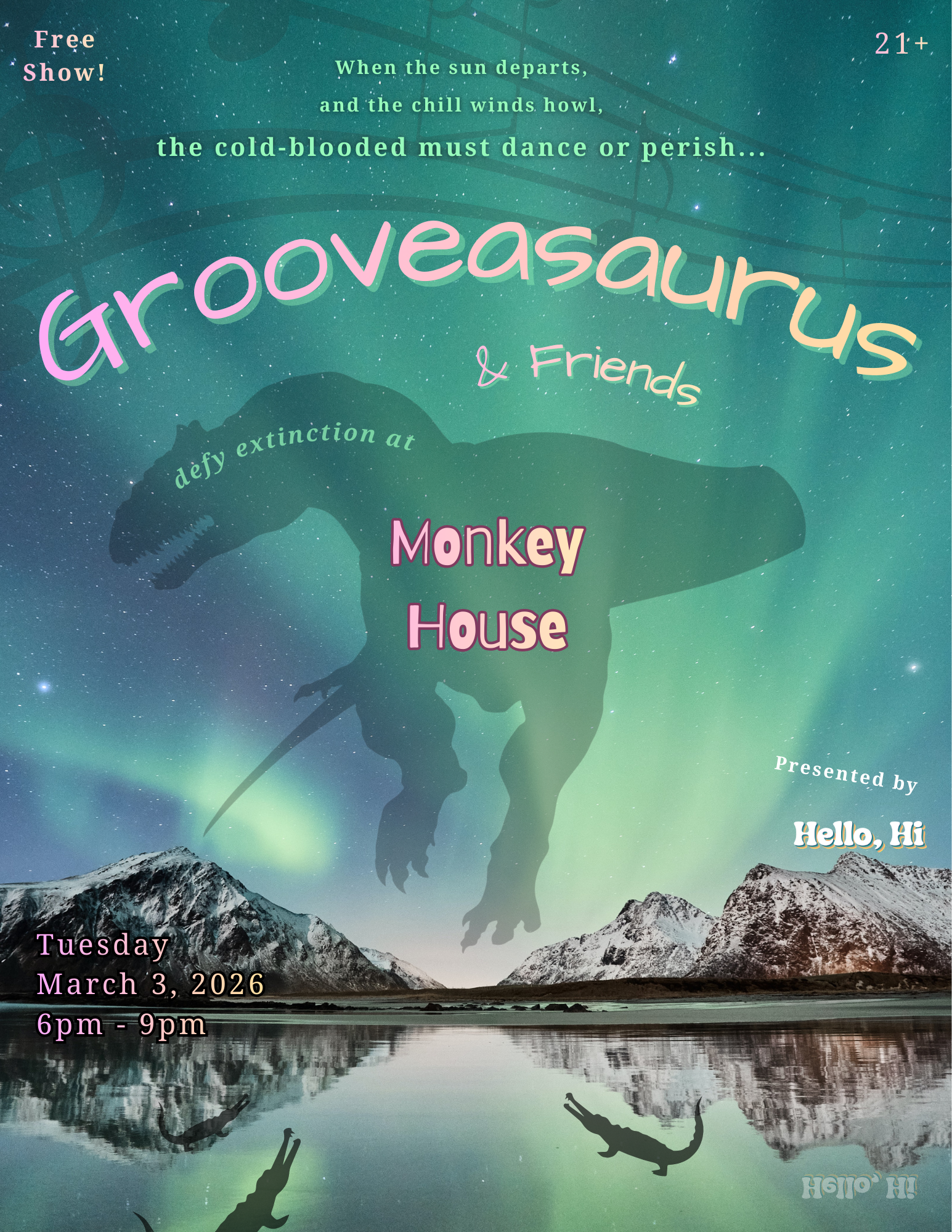 Grooveasaurus and Friends- Presented by Hello, Hi