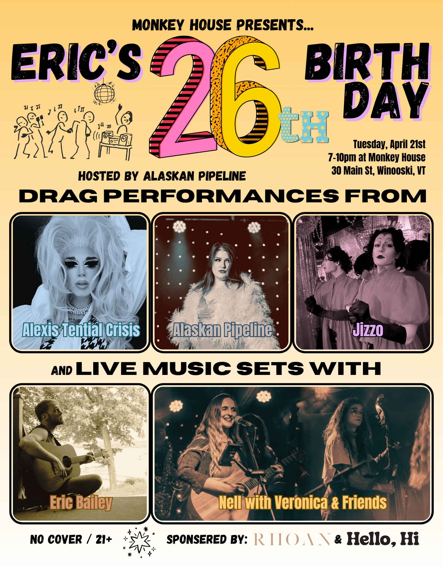 Eric's 26th Birthday! (Sponsored by RHOAN and Hello, Hi)