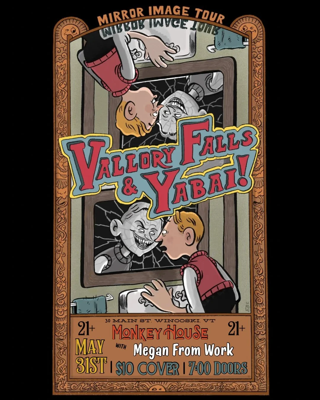 Vallory Falls, Megan From Work, &amp; Yabai!