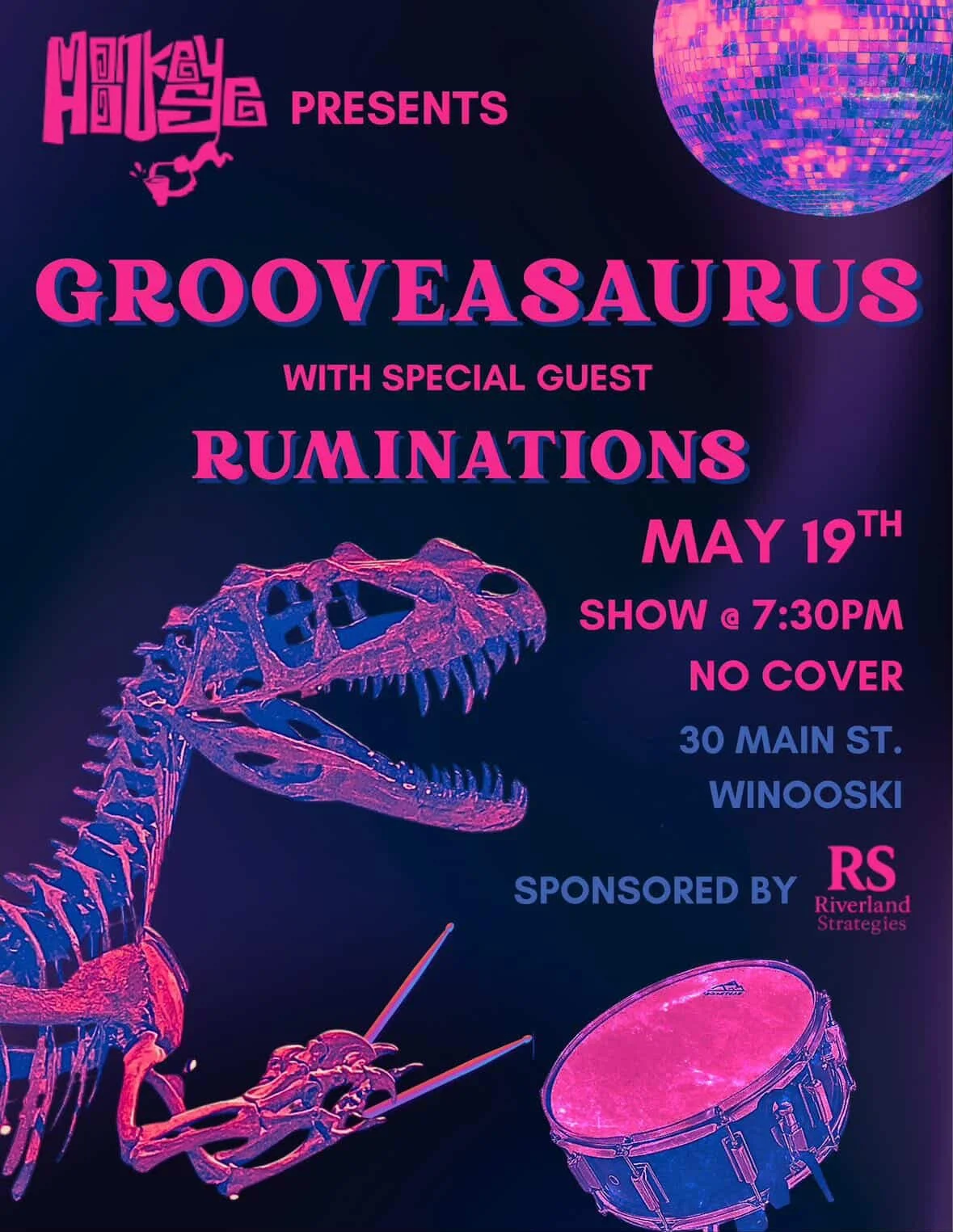 Grooveasaurus feat. Ruminations (Sponsored by Riverland Strategies)