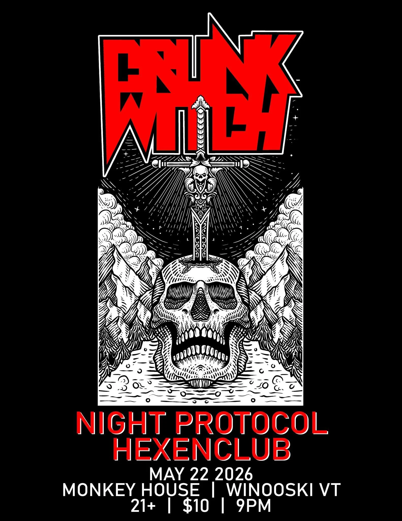 Crunk Witch w/ Night Protocol &amp; Hexenclub (DJ set)