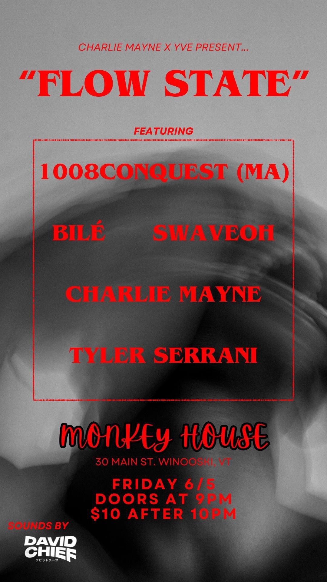 Charlie Mayne x YVE present "Flow State"