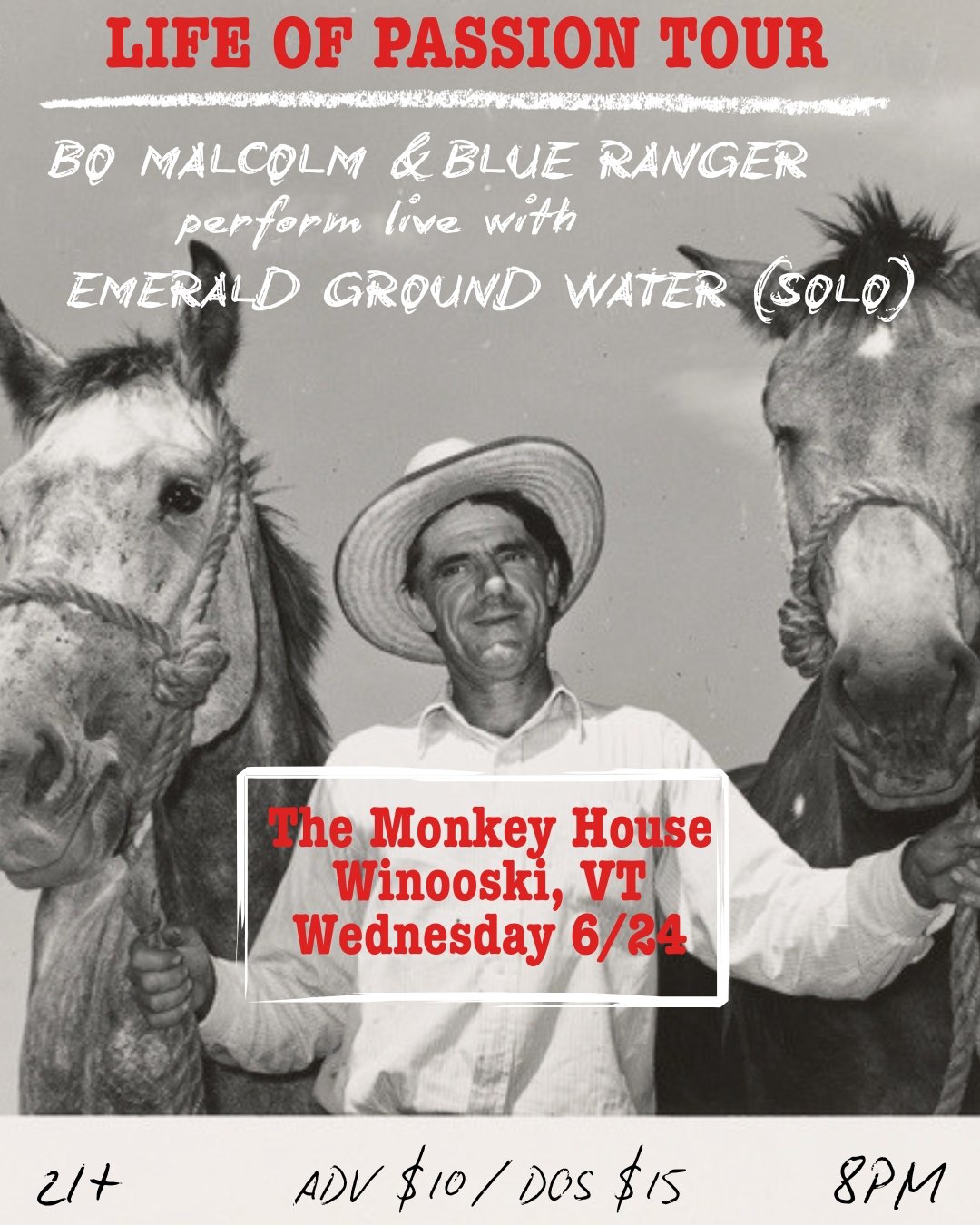 Bo Malcolm w/ Blue Ranger &amp; Emerald Ground Water (Solo)