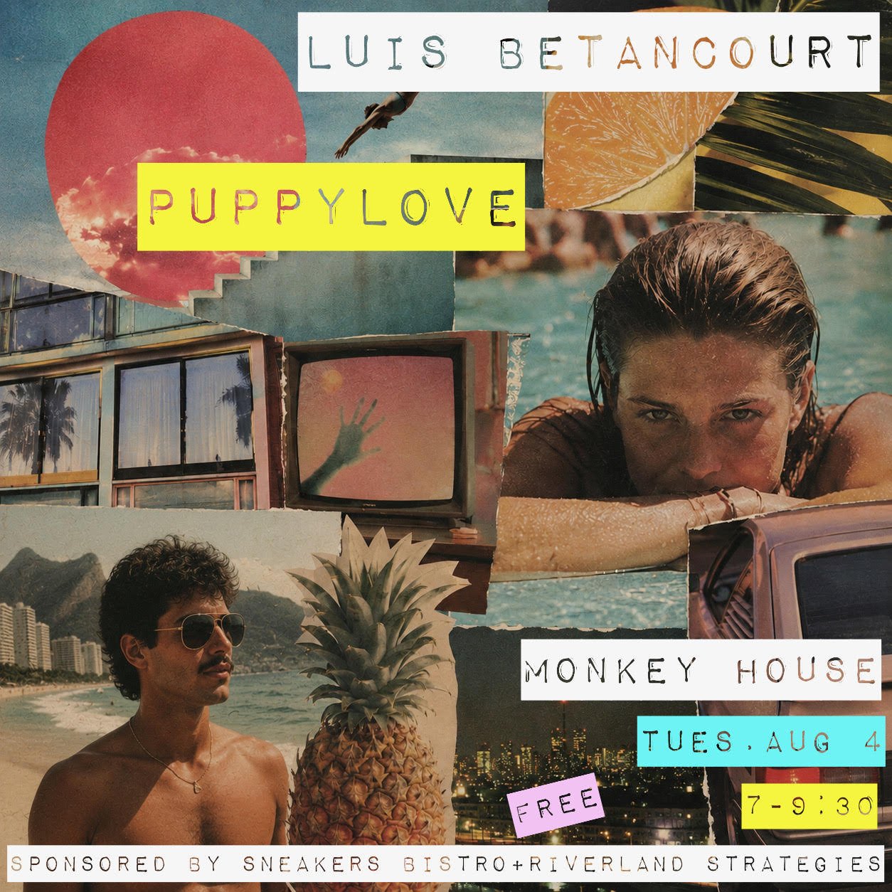 Luis Betancourt and Puppy Love (Sponsored by Sneakers Bistro + Riverland Strategies)
