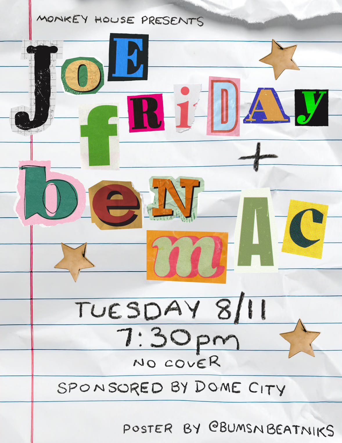 Joe Friday &amp; Ben Mac (Sponsored by Dome City)