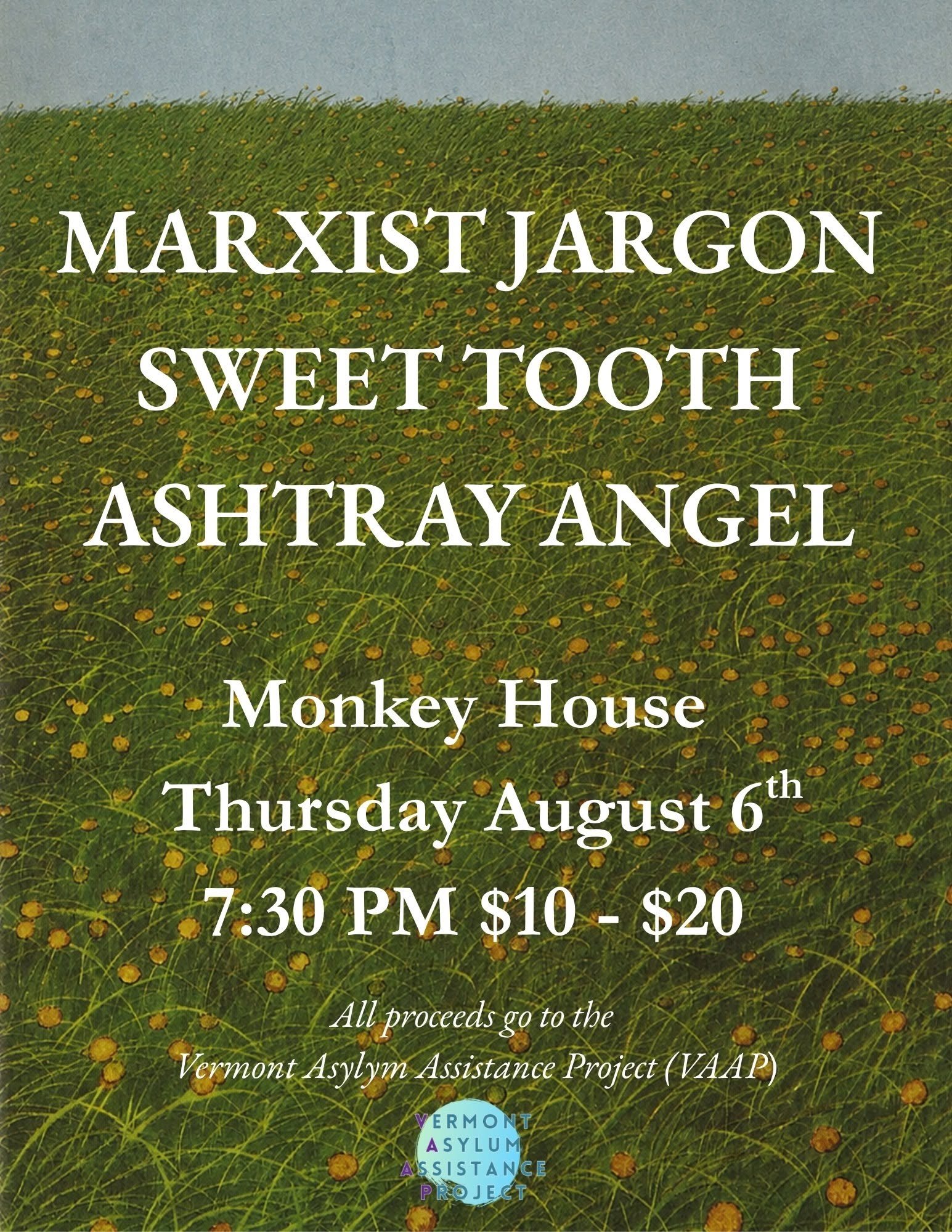 Sweet Tooth w/ Marxist Jargon &amp; Ashtray Angel