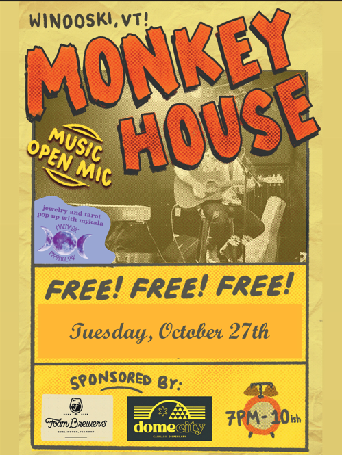 Music Open Mic (Sponsored by Dome City and Foam Brewers)