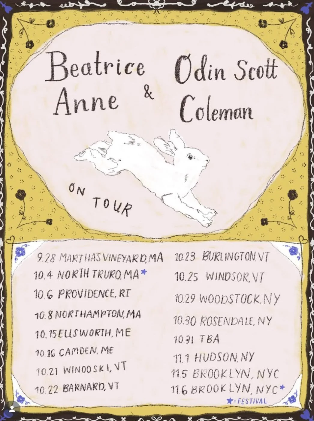 Beatrice Anne &amp; Odin Scott Coleman w/ Danny and the Parts