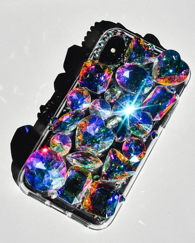 Intergalactic phone case ☀️🌙✨💎💕💜 #eatglitterfordinner