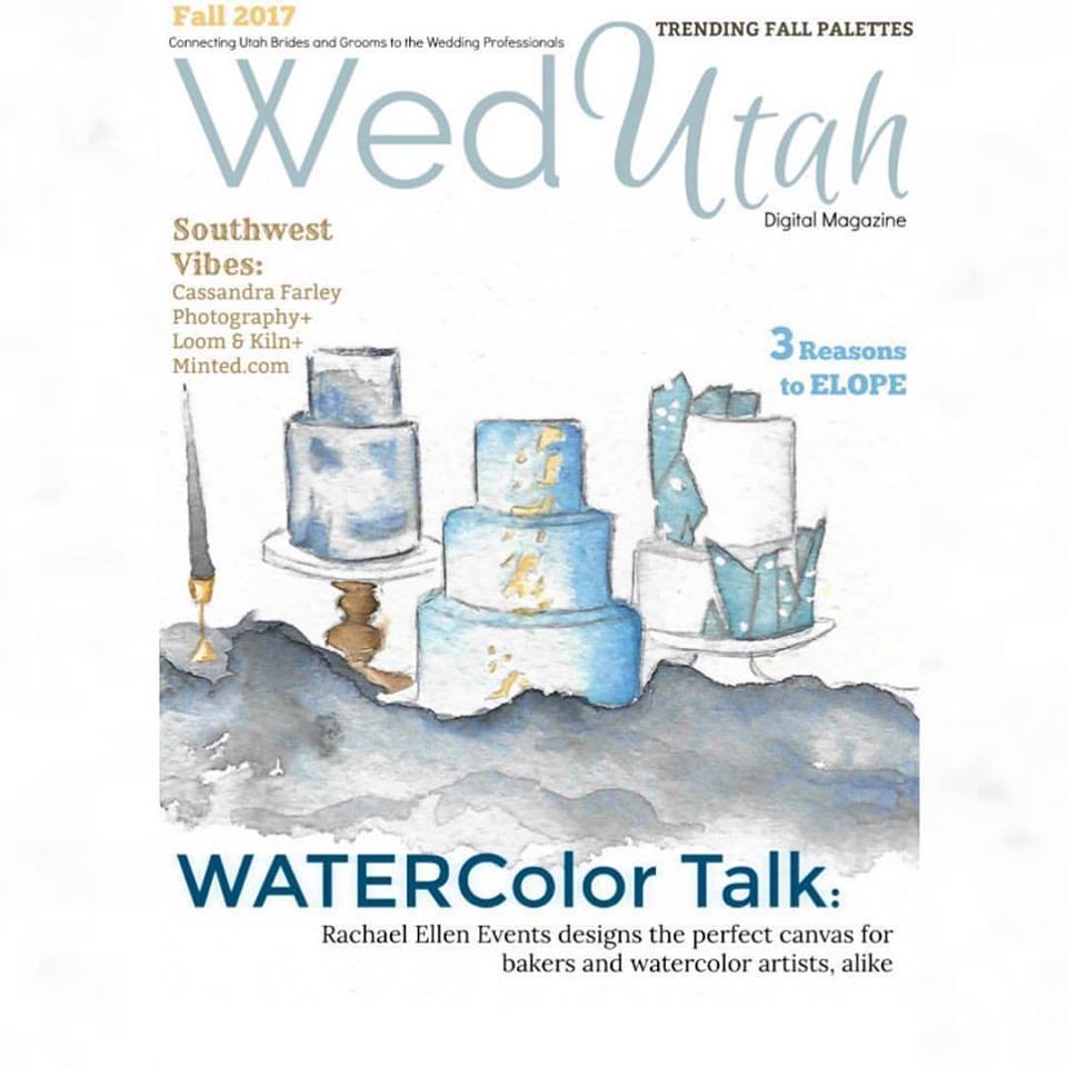 Wed Utah Magazine Cover