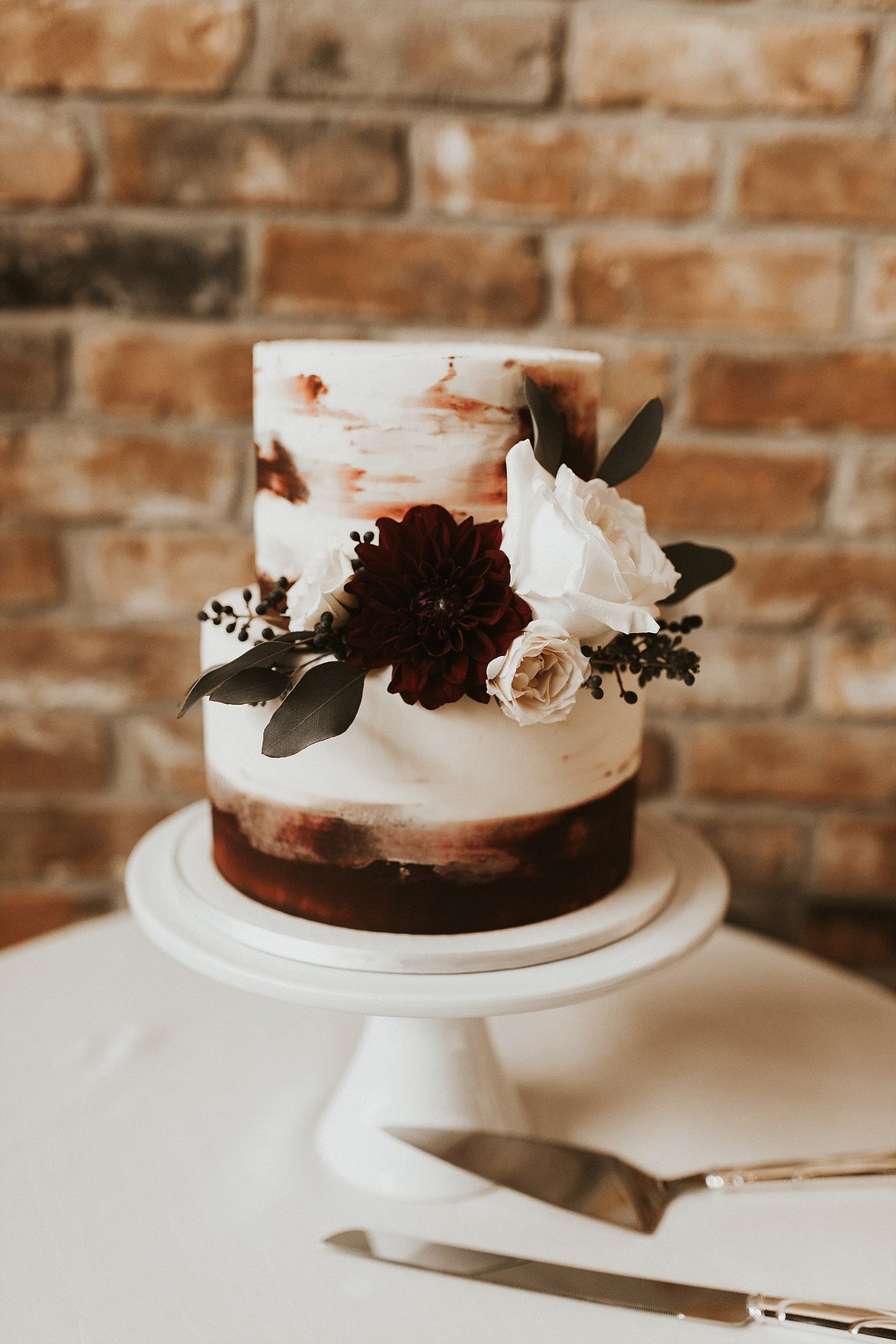 Frosted Wedding Cake | Utah Wedding Cakes