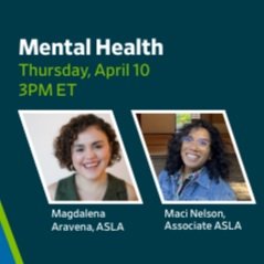 Intentional Rituals for Mental Health: Making space for creativity and connection in Landscape Architecture