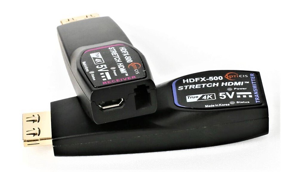 HDFX-500-TR; One Fiber HDMI 2.0 Extender 4K@60hz (Copy) (Copy)