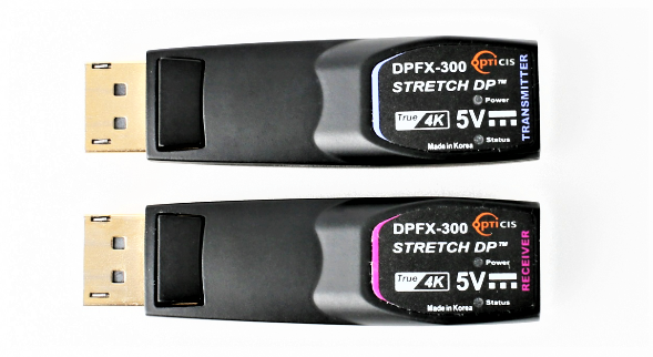 DPFX-300-TR; Single Fiber 4K@60hz DisplayPort 1.2 Extender (Copy)