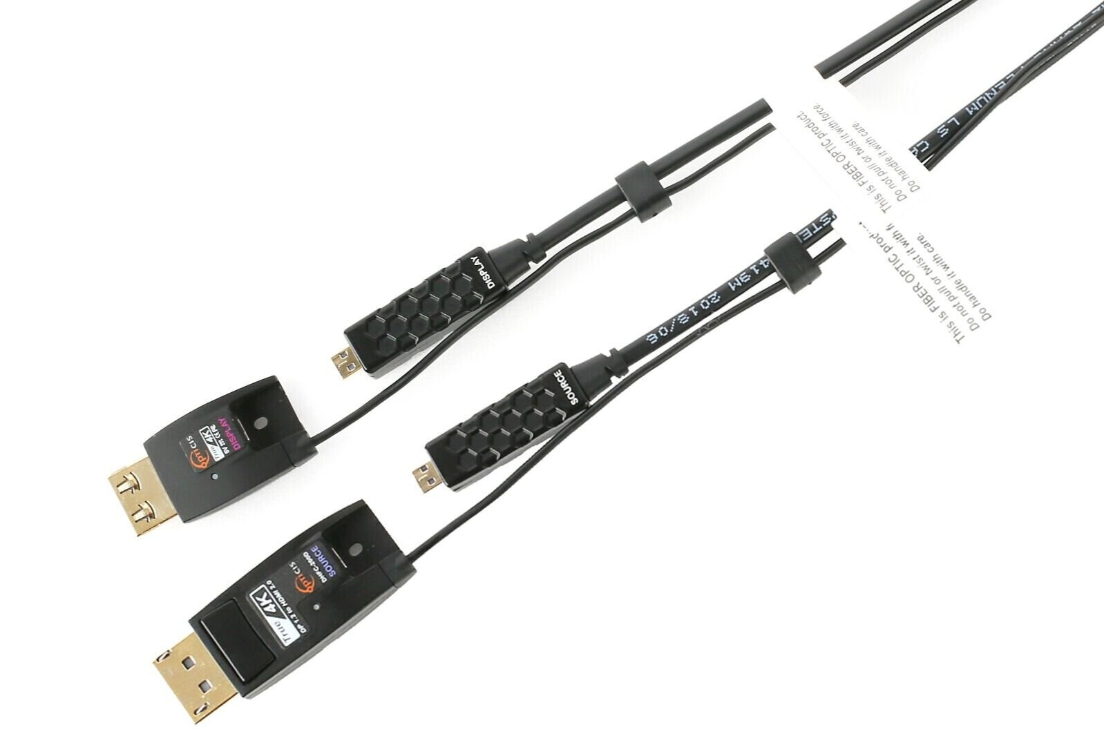 DHFC-200D; DisplayPort 1.2 to HDMI 2.0 Converting Active Optical Cable (Copy)