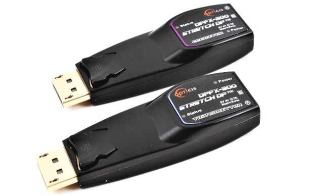 DPFX-200-TR; Two Fiber DisplayPort 1.2 Extender 4K@60hz (Copy)