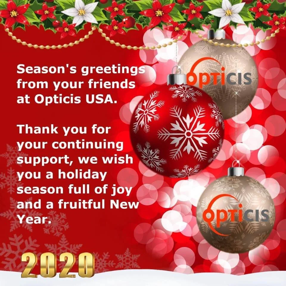 Season’s greetings from Opticis USA