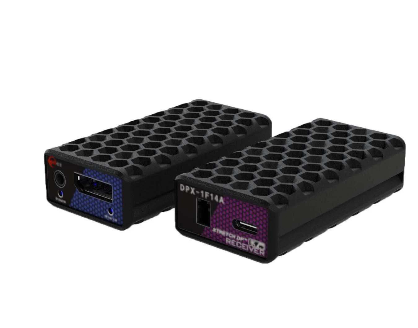 Fiber Optic HDMI Extenders, Tx and Rx units.