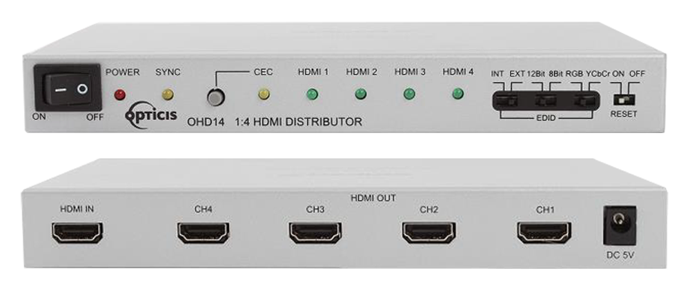 OHD14 front back view