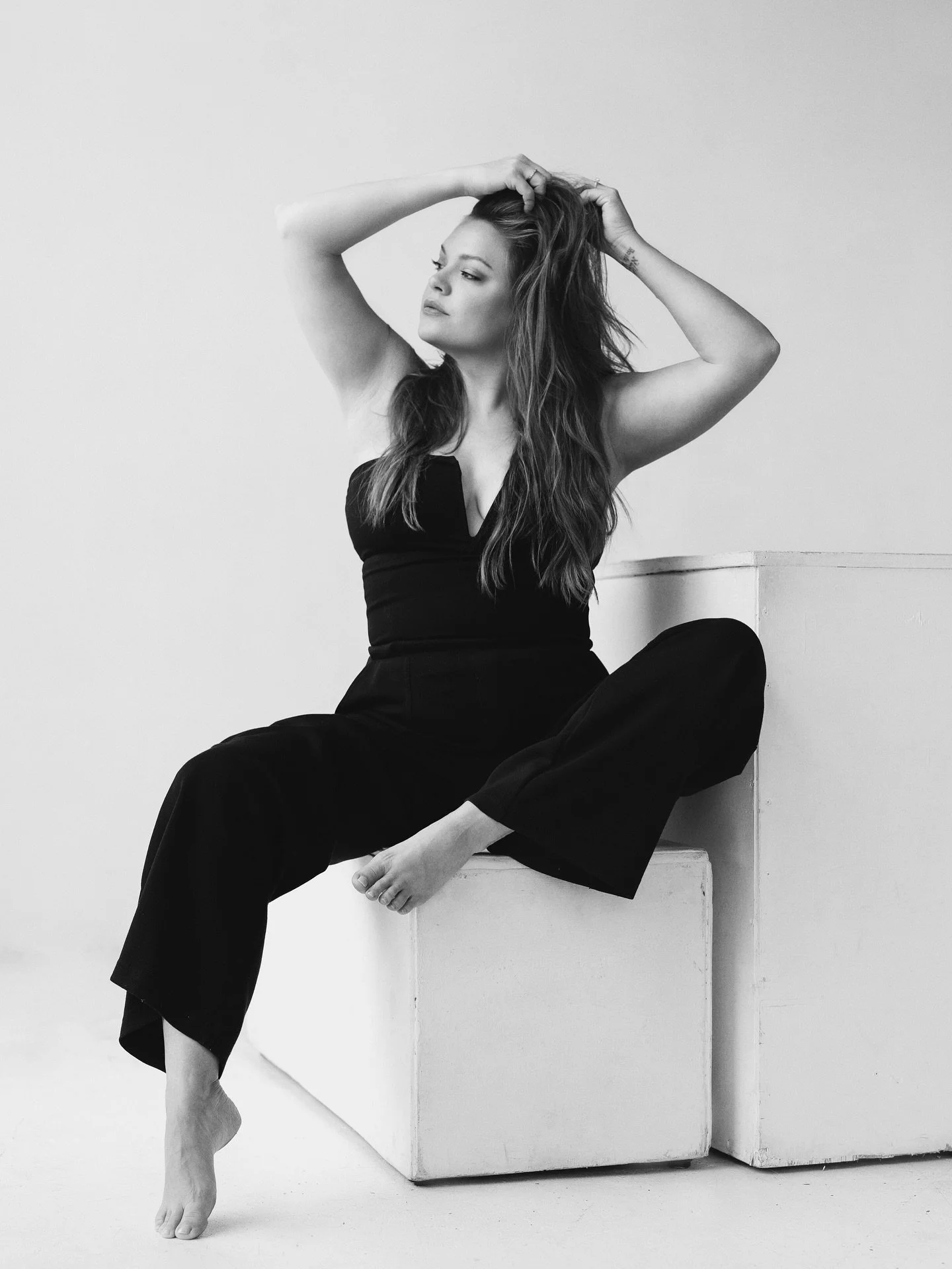 Black and white on black and white #houstonphotographer #selfportrait
