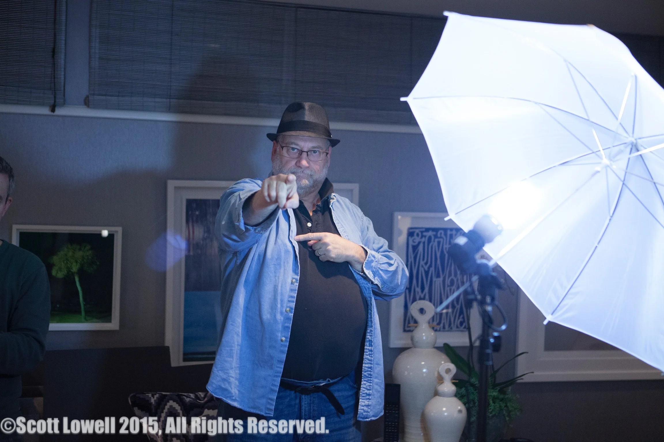 11/13/15 Filming at “Scott & Lisa’s” Home. Interview scenes. Ron Orbach as “Zolton"