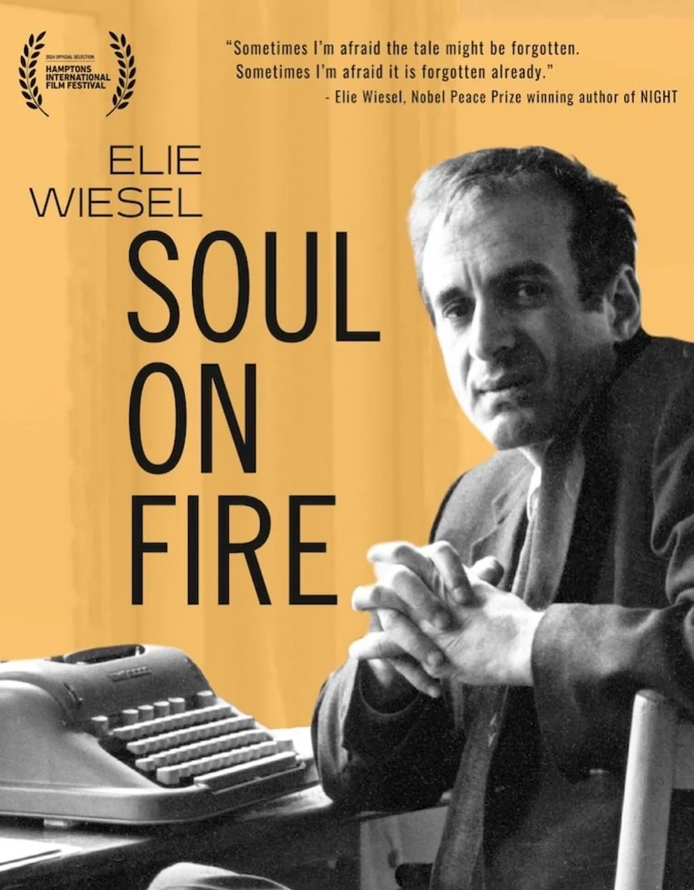 🎬 This Movie Release Monday, we honor the legacy of a giant. Elie Wiesel: Soul on Fire is a stirring portrait of the Holocaust survivor, author, and human rights icon whose words changed the world.

An essential film. Don&rsquo;t miss it.

📆 Friday