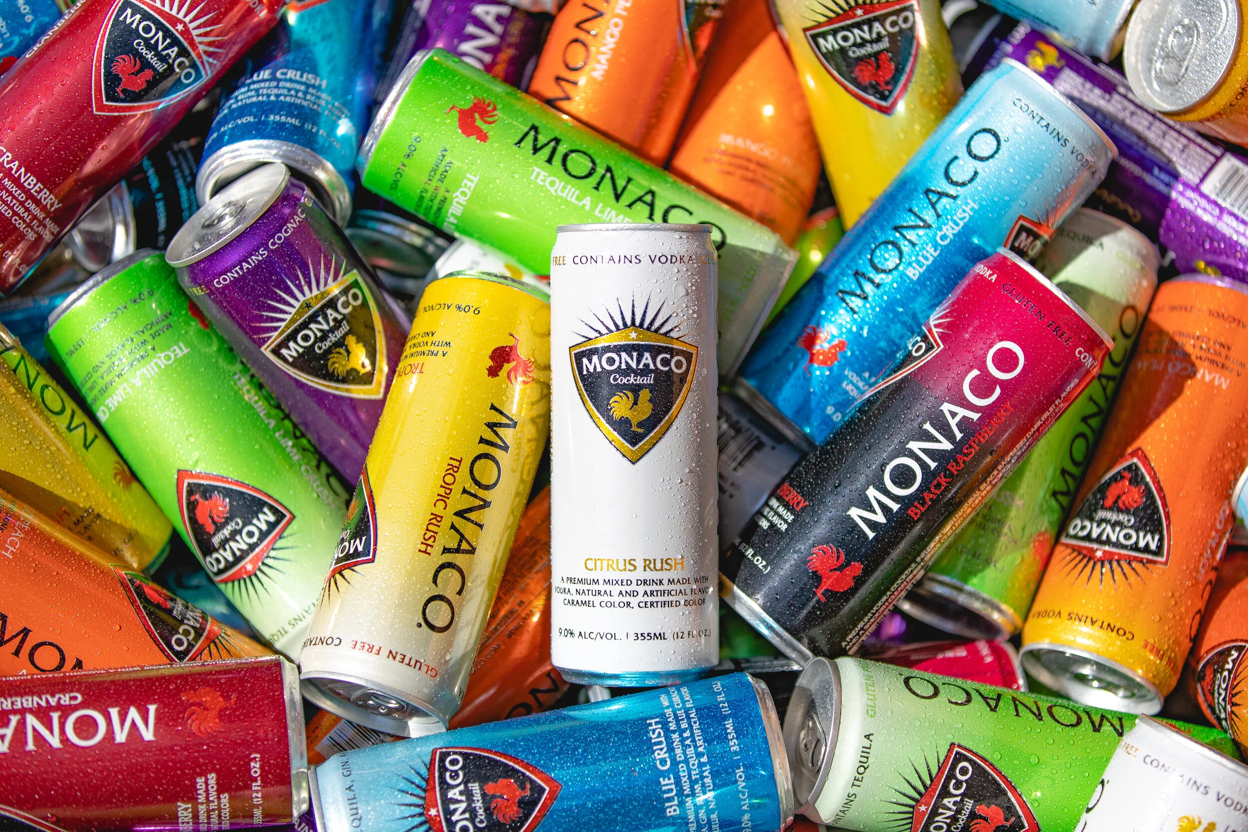 Monaco Cocktails Brand Assets — Atomic Brands