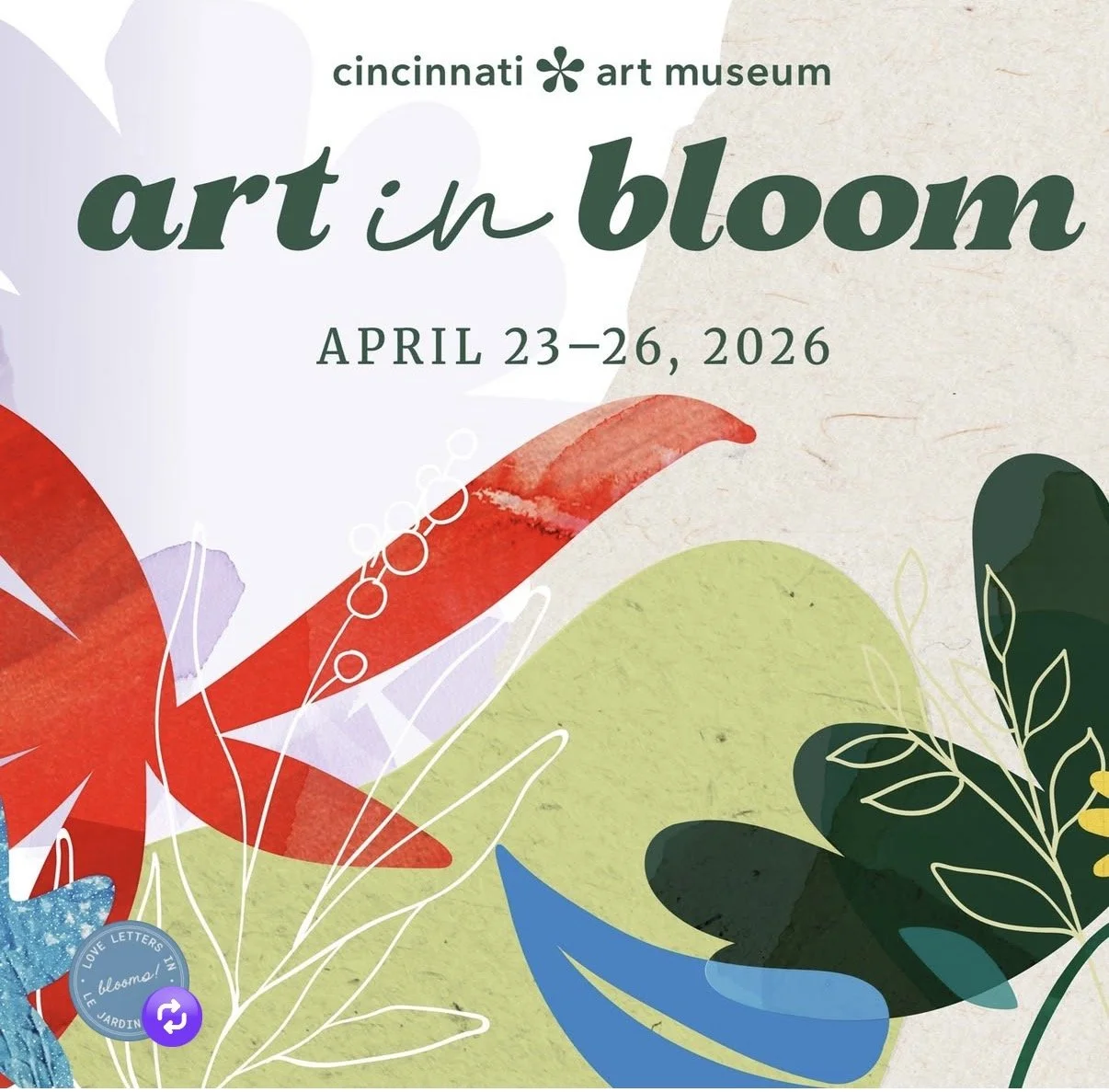 Art in Bloom at the Cincinnati Art Museum