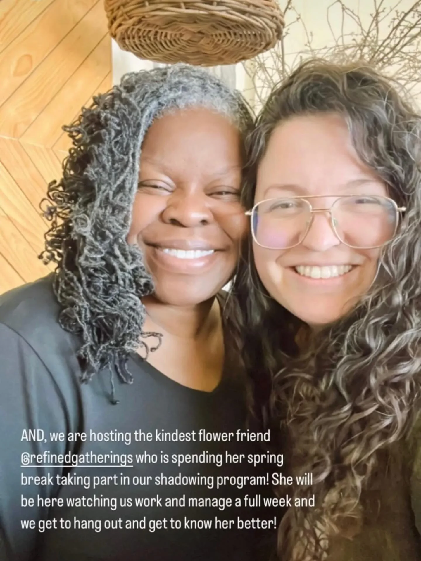 @sweetrootvillage I can&rsquo;t believe it&rsquo;s been 3 years.  Thanks for being a crucial part of my professional development journey then &amp; now. 
Blessings to the team❤️🎉

#refinedgatherings 
#shadowing #sweetrootvillage 
#clevelandeventflor