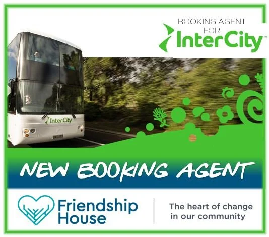 Friendship House is now a Booking Agent for Intercity