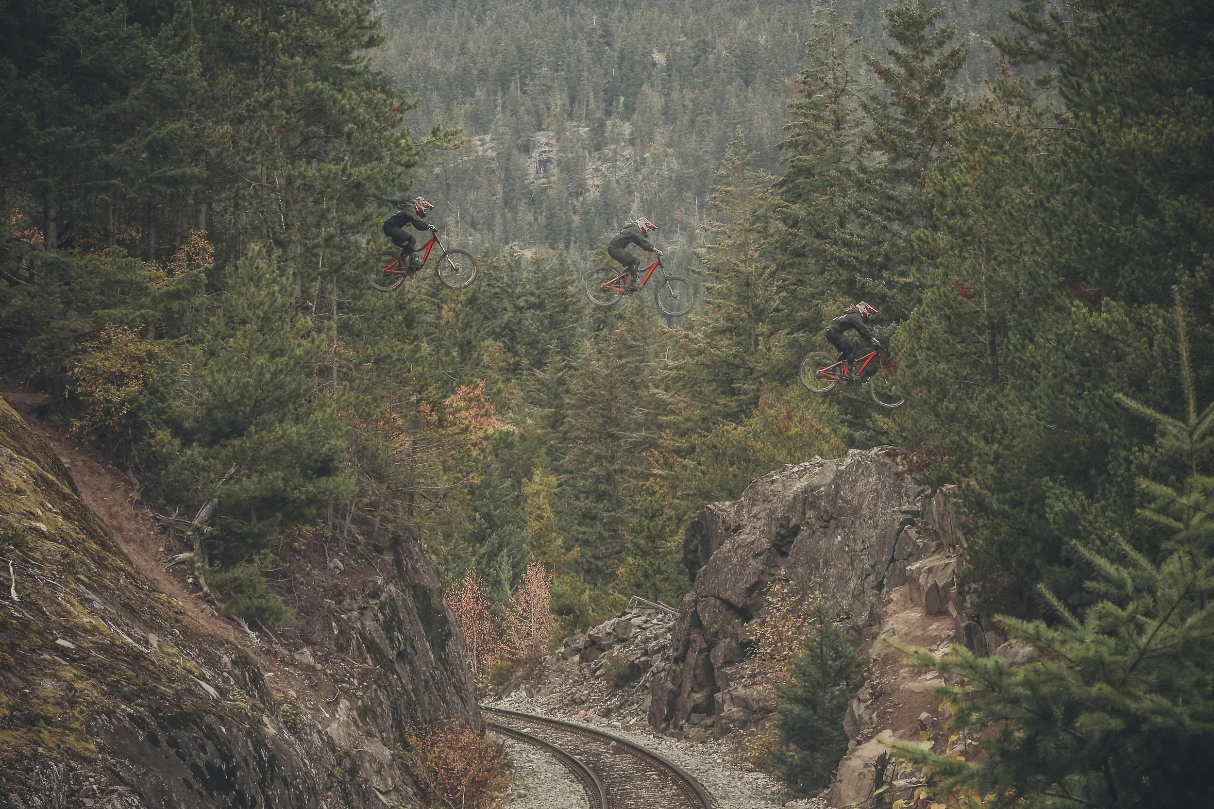 Pemberton Train Gap - Checking off all the good stuff, way to send it Cailin!! Photo credit: Rob Perry