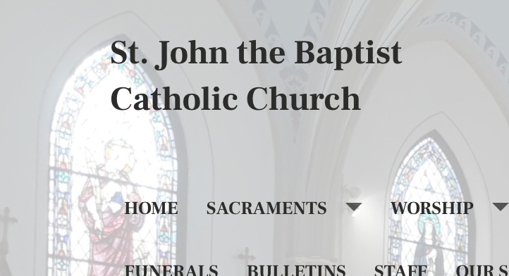 St. John the Baptist - TIME TBD