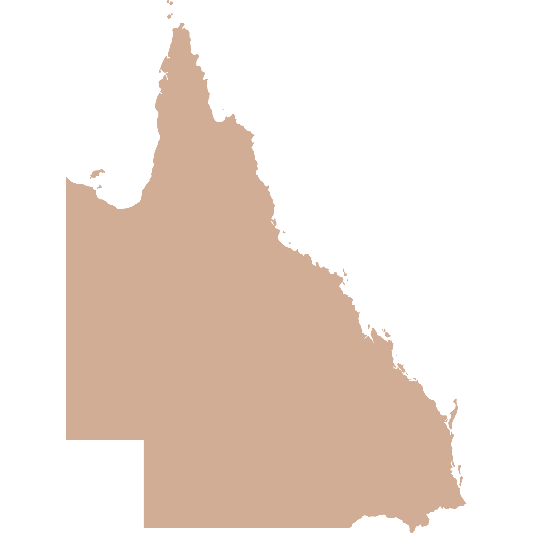 Silhouette of Queensland