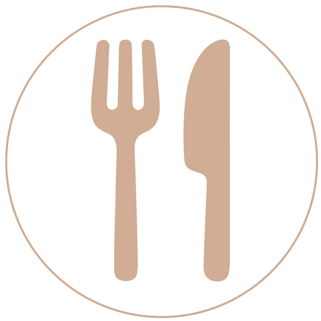 Icon of a fork and knife.