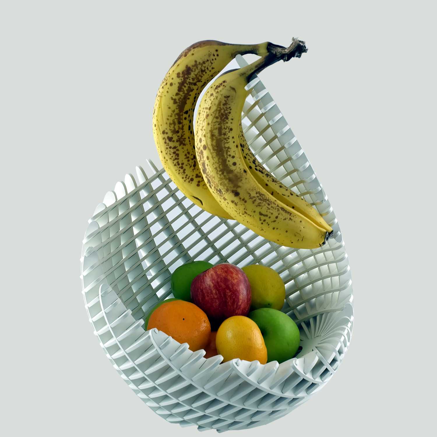 Convolute - Fruit Basket (Contemporary White) 